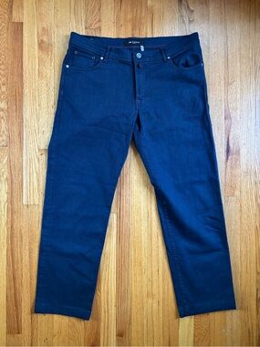 Kiton Five Pocket Men's Dark Blue Slim Straight Jeans 40x30